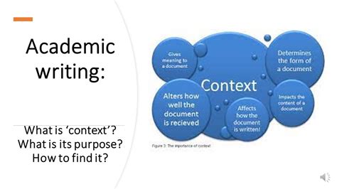 Context in Writing .